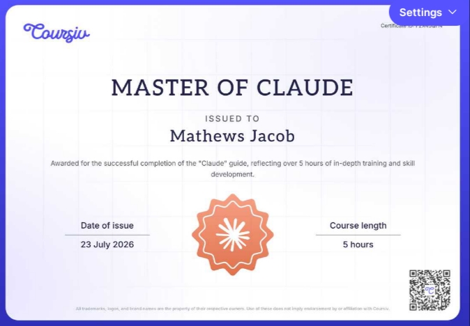 Claude AI Certification